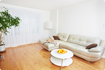 部屋をきれいに掃除